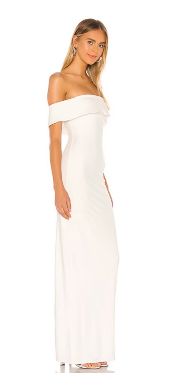 Lovers & Friends Galleria Gown White Sz M