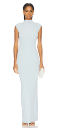 Lovers & Friends Jessa Maxi Dress Vintage Blue Sz XS